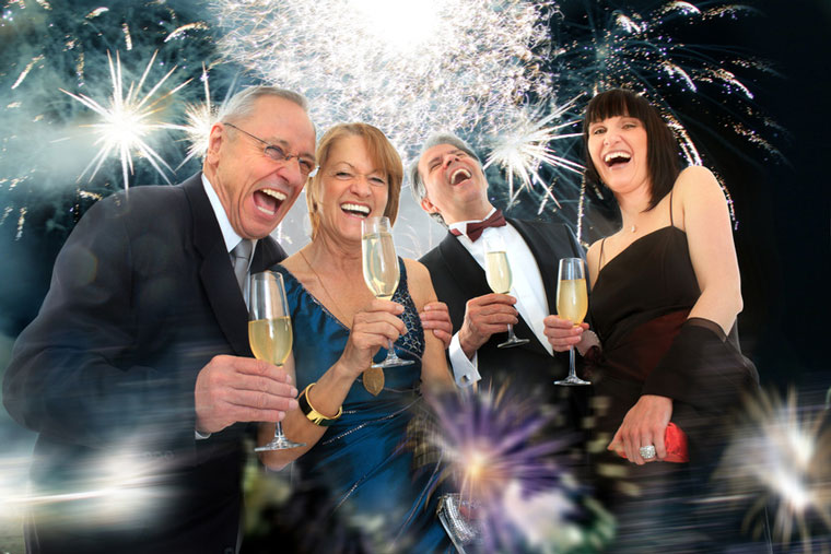 Silvesterball Live-Band Silvesterparty Silvester feiern am Zrichsee