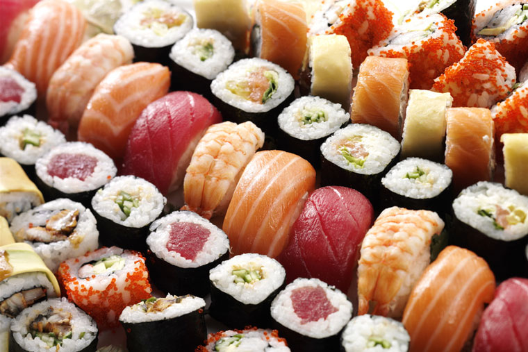 SUSHI Restaurant SUSHI MIZU / SUSHI TAKE-AWAY Catering Sushi-Wochen